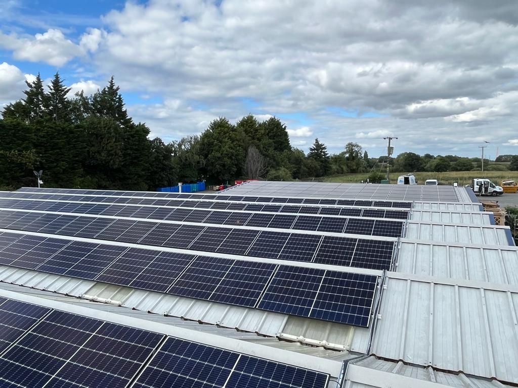 nuyard garden centre roof mounted solar panels nuyard garden centre roof mounted solar panels image 1