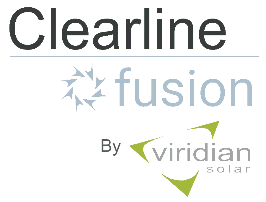 clearline fusion by veridian solar Logo